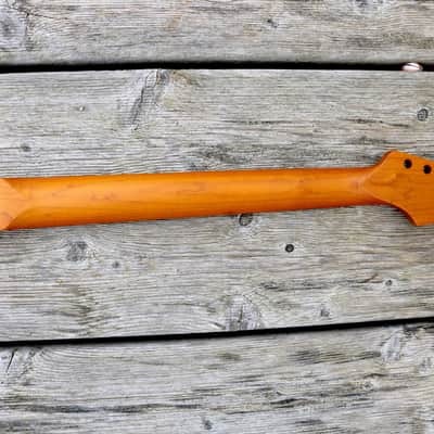 Stratocaster neck lefthanded , roasted maple image 4