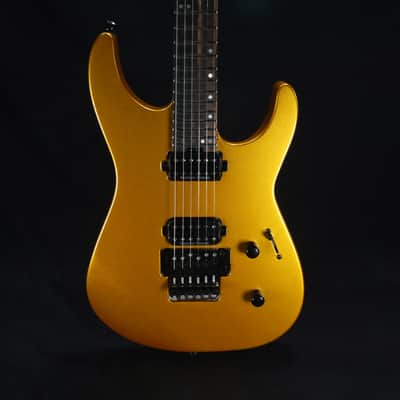 Jackson American Series Limited Edition Virtuoso, Streaked Ebony Fingerboard, Gold Rush 556 image 10