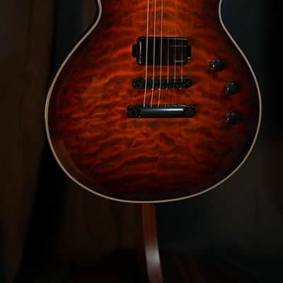 ESP E-II Eclipse Tiger Eye Sunburst image 5