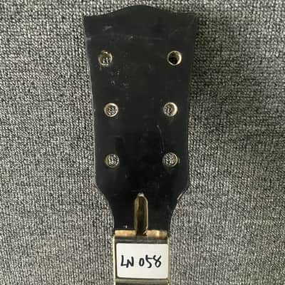 Black 6 String Guitar Neck, 22 Frets, 628mm Scale image 9