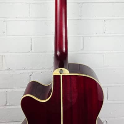 ARIA ELECORD FET-ELITE RS RED SUNBURST ELECTRO ACOUSTIC GUITAR image 14