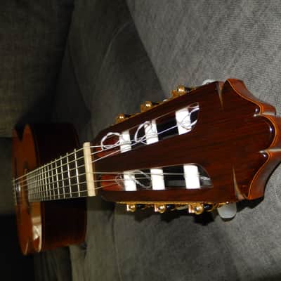 MADE IN 1981 BY HIDEYUKI EZAKI - TERRIFIC YAMAHA GC10 - CLASSICAL CONCERT GUITAR image 3
