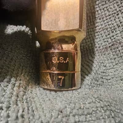 Otto Link Super Tone Master for Tenor Saxophone in excellent condition - Gold image 14