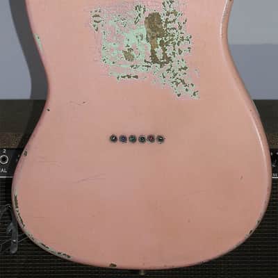 Custom Duo-Sonic type  Relic Shell Pink image 4