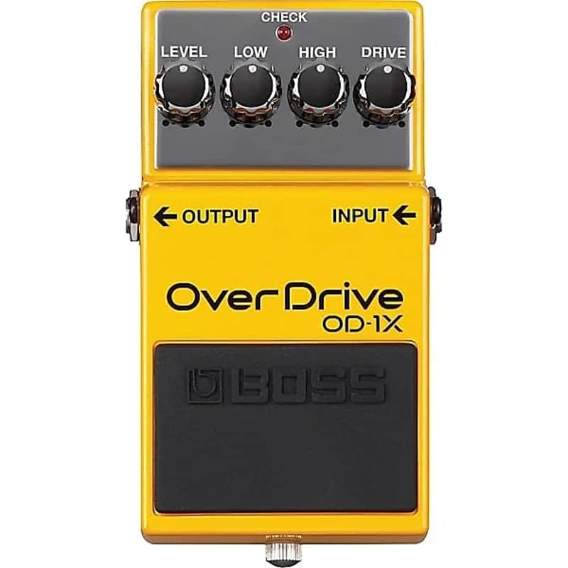 Boss OD-1X Overdrive Guitar Effects Pedal image 1