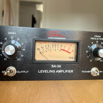 Stam Audio SA-3A Rackmount Optical Compressor 2017 - 2018 - Black image 2