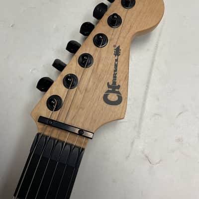 Charvel Pro-Mod San Dimas Style 1 HH FR E Ash 2023 - Neon Pink Ash image 5