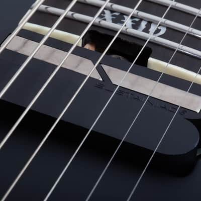 Schecter PT-7 FR-S SLS Elite Evil Twin - Satin Black (1384) image 15