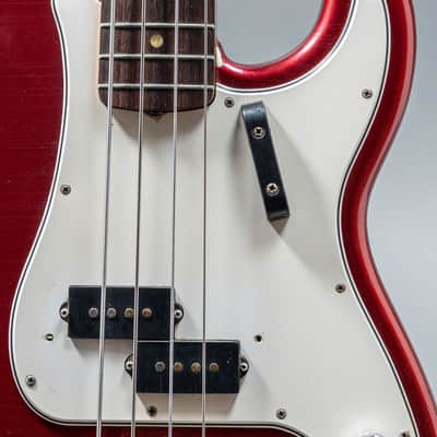 Fender Precision Bass 1966, Candy Apple Red image 5