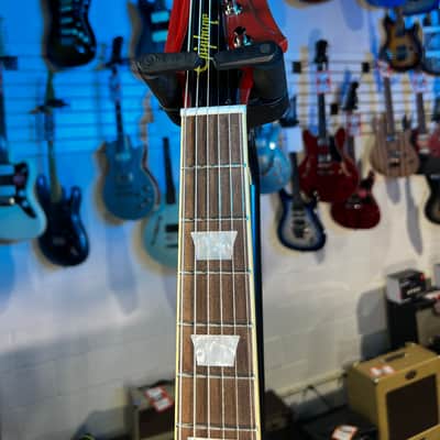 Epiphone 1963 Firebird V Electric Guitar - Ember Red FREE PLEK! 104 image 7