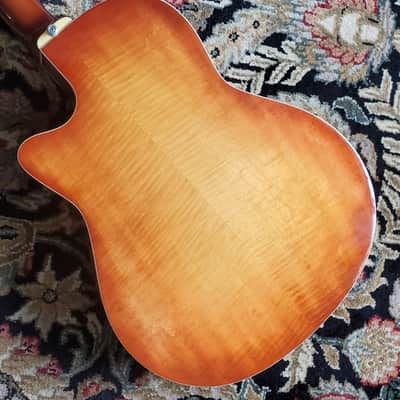 Alvarez Yairi DY87-12VS 12 string acoustic electric guitar - DY Flamed Vintage Sunburst image 3