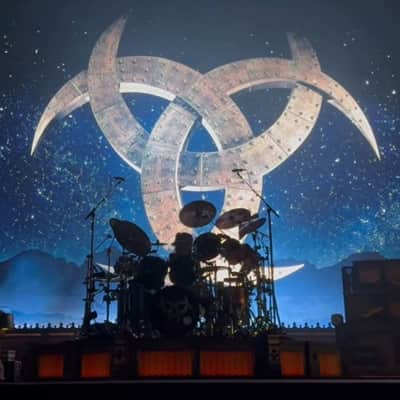 EVANS Anika Nilles / RUSH "Triskelion" 22" Bass Drum Head /w Holz 4” Mic Port  2026 image 10