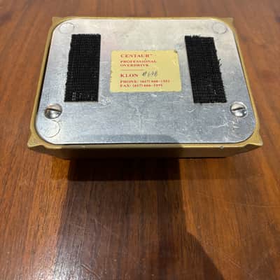 Klon Centaur Professional Overdrive (Long Tail Horsie) 1994 - 1998 - Gold image 6
