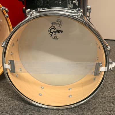 Gretsch Drum Set Catalina Maple 5 Piece Shell Pack w/ Snare Drum Black Stardust image 11