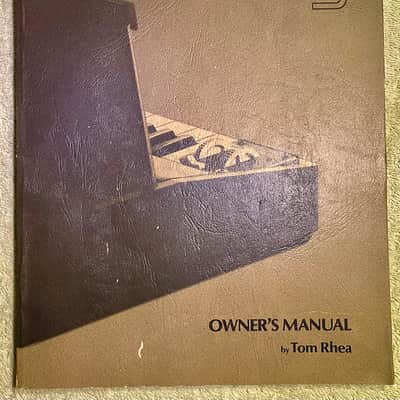 Moog MiniMoog 1979 owner's manual Paperback image 1