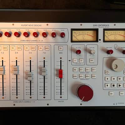 Rupert Neve Designs 5060 Centerpiece 24 x 2 Desktop Mixer 2013 - Present - White image 1