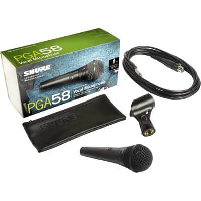 Shure PGA58-QTR Micro voix QTR interrupteur image 2