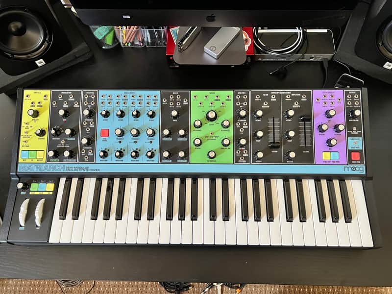 Moog Matriarch 49-Key Semi-Modular Analog Synthesizer /  Multi-Colored image 1