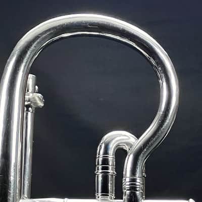BOOSEY & Co. SOLBRON CLASS A CORNET SILVER PLATED 1911-1916 - S image 11