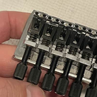 1980's Korean Ibanez RG250 Series Guitar Powerocker DX Power Rocker Black Factory Tremolo Bridge Set image 15