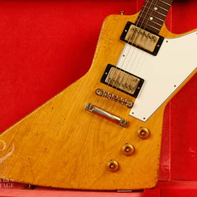 2021 Gibson Collector's Edition 1958 Flying V + Explorer set Korina Murphy Lab PROTOTYPE image 15