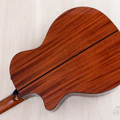 2022 Taylor Custom Grand Auditorium Acoustic Electric Guitar Adirondack Spruce + Mahogany image 17