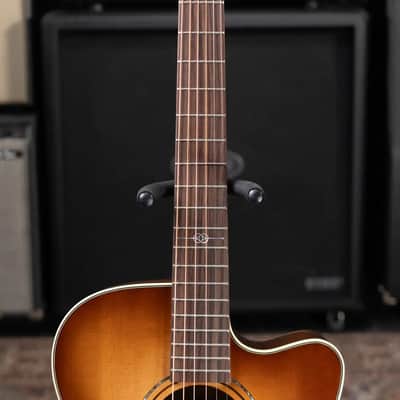 Alvarez Yairi FY70ce Acoustic/Electric Guitar - Shadowburst with Hardshell Case image 4