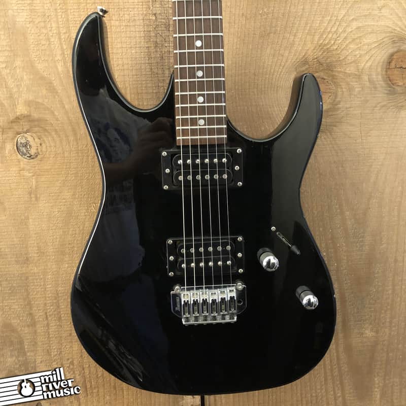 Ibanez Gio HH Black Electric Guitar Used image 1