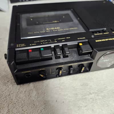 Super Clean Rebuilt Marantz PMD222 Full & 1/2 Speed Cassette Recorder with Case, OM and adapter image 7