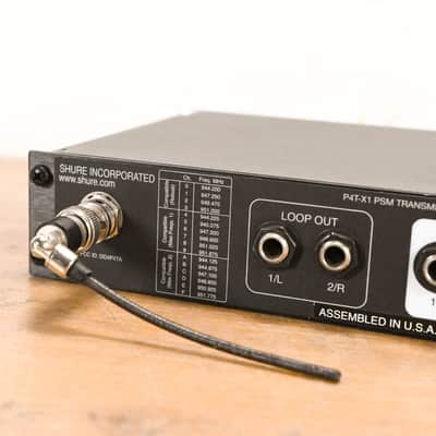 Shure P4T-X1 Wireless Transmitter for PSM 400 - X1 Band NO POWER SUPPLY CG010Q6 image 6
