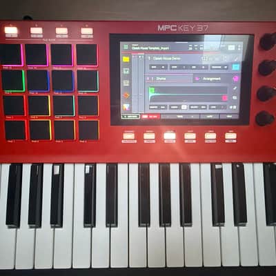 Akai MPC Key 37 Standalone Workstation Synthesizer 2024 - Present - Red image 10