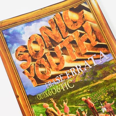 Sonic Youth Erase ERATE QUIX&O&TIC The Fillmore 8/27-8/28 2002 - 19"x13" Owned by Sonic Youth image 3