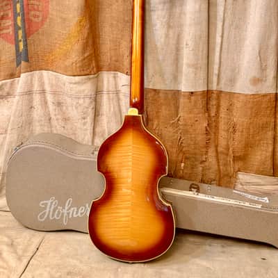 Hofner 500/1 Cavern Bass Vintage '61 Reissue Circa 1998 - Sunburst image 8