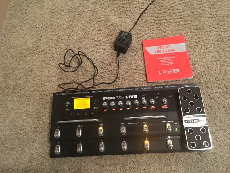 【line6】pod x3 live 訳あり特価 ケース付き Amazon | LINE6 POD X3 LIVE | マルチエフェクター | 楽器・音響機器