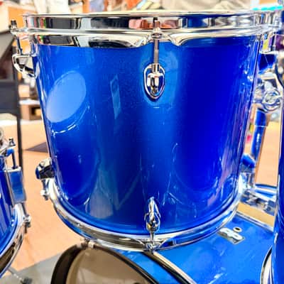 🥁 Performance Percussion PP220 5-Piece Drum Kit~ Metallic Blue Acoustic Set 🥁 Bild 16