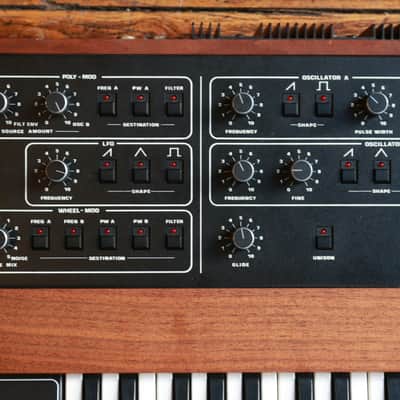 Sequential Prophet 5 Rev 3.2 61-Key 5-Voice Polyphonic Synthesizer (Serial no. 5418) image 7