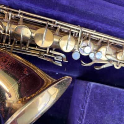 vintage York tenor saxophone image 5