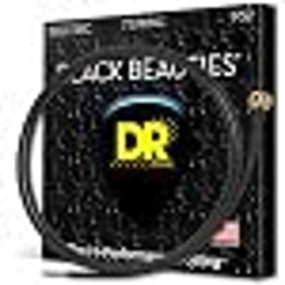 DR Strings BLACK BEAUTIES™ - BLACK Colored Electric Guitar Strings: 7-String Light 9-52 image 3