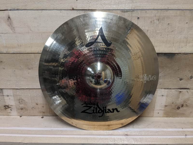 Zildjian 16" A Custom Fast Crash Cymbal 2002 - Present - Brilliant image 1