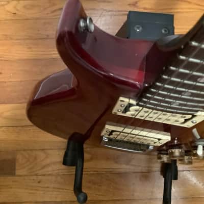 Washburn 1980 Burgundy Raven MIJ Electric Guitar image 16