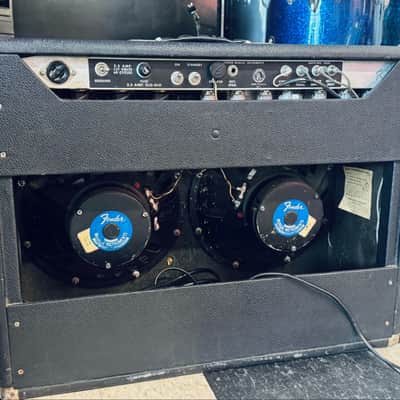 Fender Twin Reverb "Drip Edge" 2-Channel 100-Watt 2x12" Guitar Combo 1968 - 1969 Silverface image 8