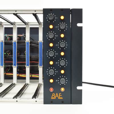 BAE 8CHNR  Neve 1073 Style 8 Slot Module Rack image 3