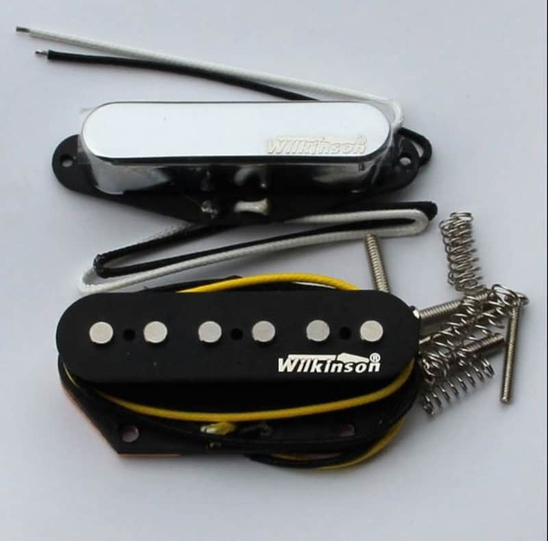 Wilkinson 60's WVT Vintage Style Alnico V Pickup Set for Telecaster/ Tele-Type Guitars U.S. Ship! image 1