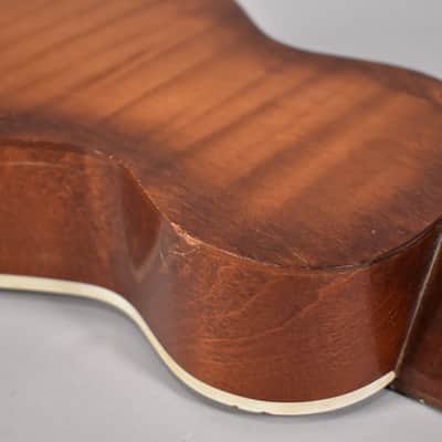 1950's Harmony Soprano Ukulele Sunburst Project For Repair image 14