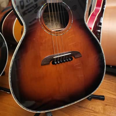 Alvarez  Kazuo Yairi WY1TS Acoustic-Electric Guitar - Tobacco Sunburst image 6