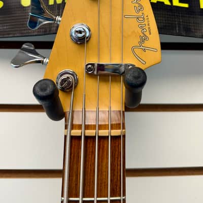 Fender Jazz Bass Deluxe 5 String Made In USA with Hardshell Case - Pre Owned image 12