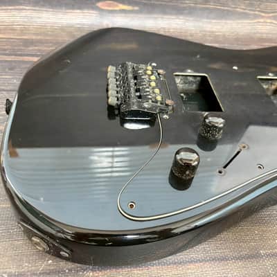 80s Charvel by Jackson Model-3A Body Black w/Kahler 2520 Fulcrum Tremolo/Plate image 4