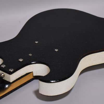 c.1960's Silvertone Model 1448 Electric Guitar w/Original Case Amp image 12