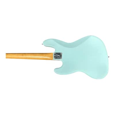 Fender "Gold Foil" Jazz, Sonic Blue w/ Ebony *IN STOCK* image 2