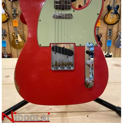 FENDER 1963 Telecaster Relic 3A Rosewood Fingerboard, Fiesta Red Bild 2